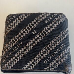 Givenchy Black and Gray Men's Wallet